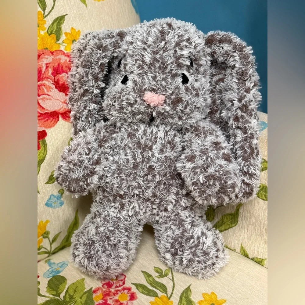 Handmade Hand Crafted Knit Chubby Bunny Easter gift - Picture 4 of 7